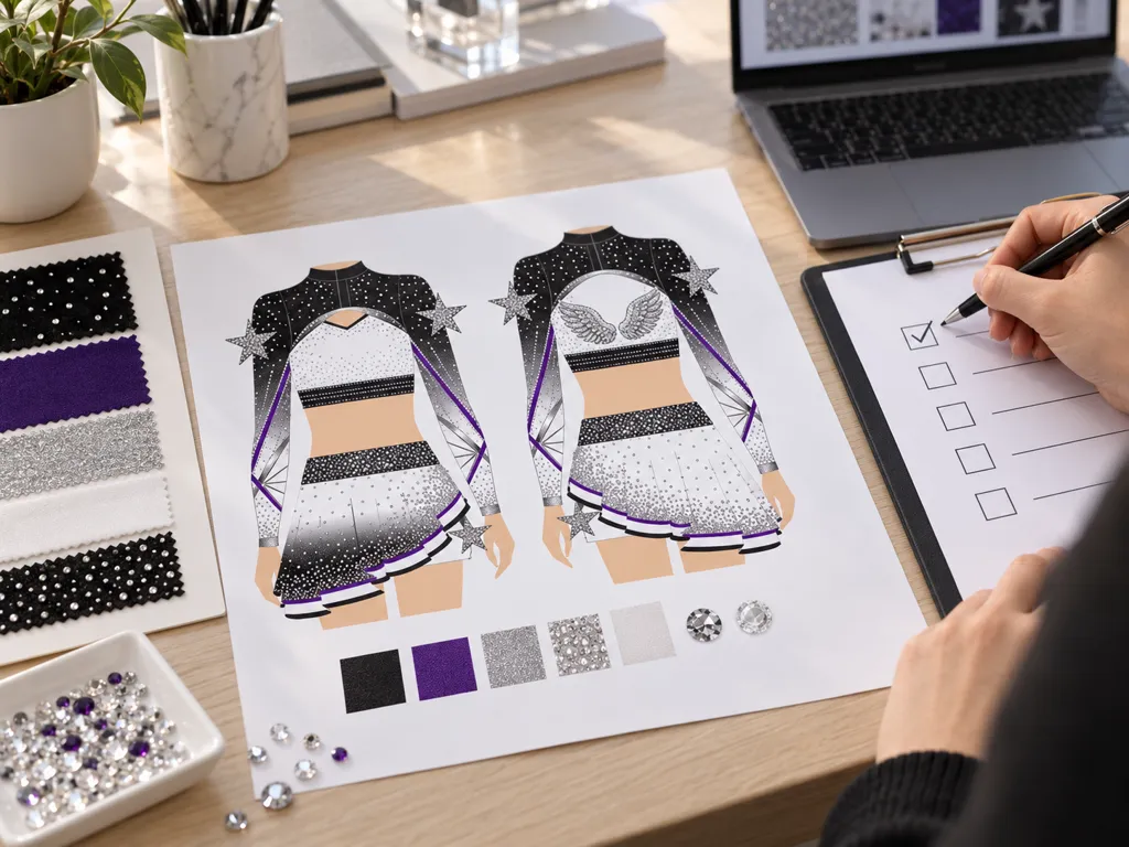 How Custom Cheer Uniforms Are Made: From Logo to Finished Uniform