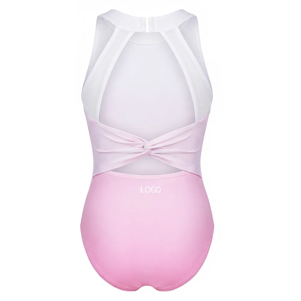 Heat-Transfer Printing Breathable Spandex/Nylon Sleeveless Gymnastics Leotards Rhinestone Decor Training Dance Wear for – photo 6