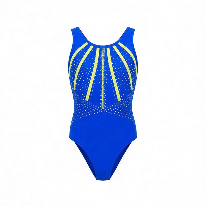Girls Sleeveless Gymnastics Leotard Rhythmic Dance Competition Wear Nylon Spandex Sizes XXS-2XL – photo 5