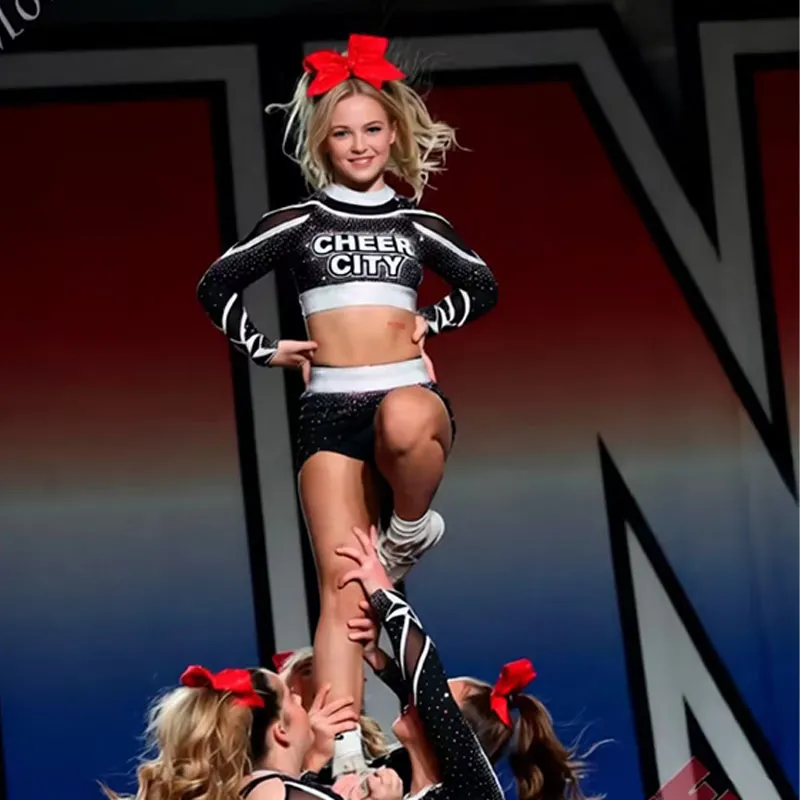 Newest Design Cheer Uniforms Price Cheerleading Uniforms Suitable for Wearing on Special Occasions to Celebrate – photo 2