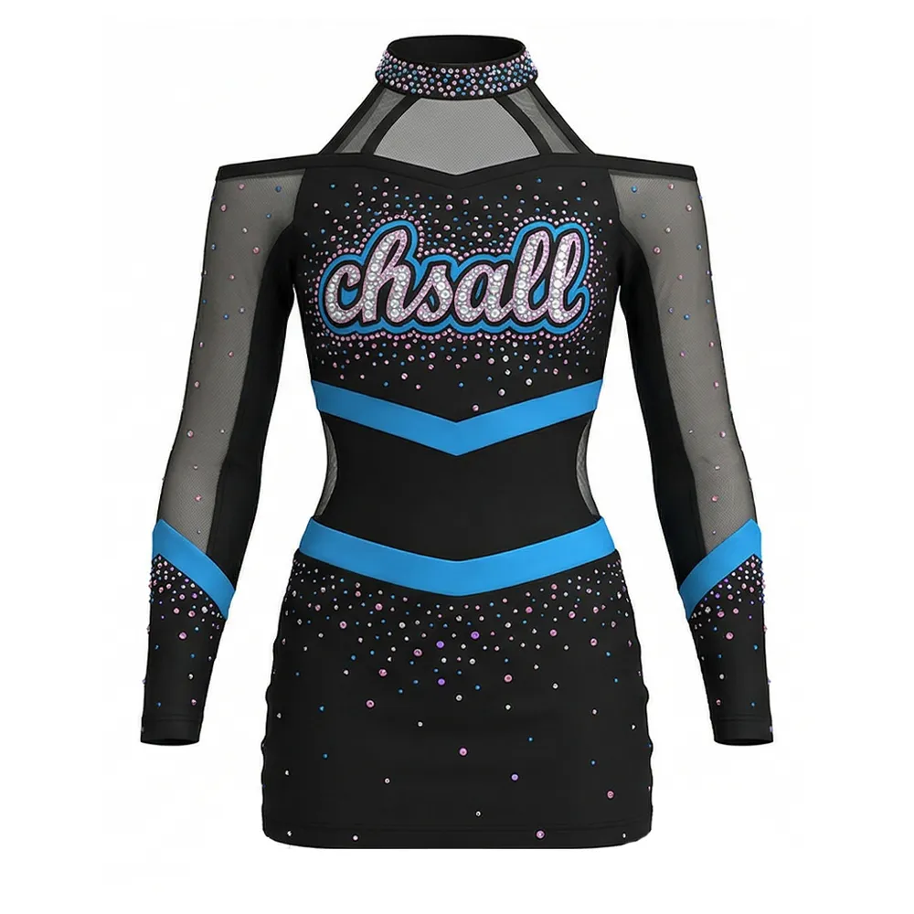 Children's Cheerleading Uniform Sets Price Youth Sublimation Dance Team Cheerleading Competition Costume – photo 2