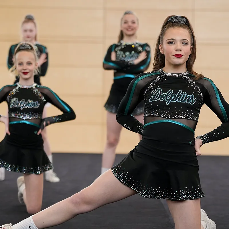 Children's Cheerleading Costume Sets for Campus Parties and Festival Celebrations – photo 2