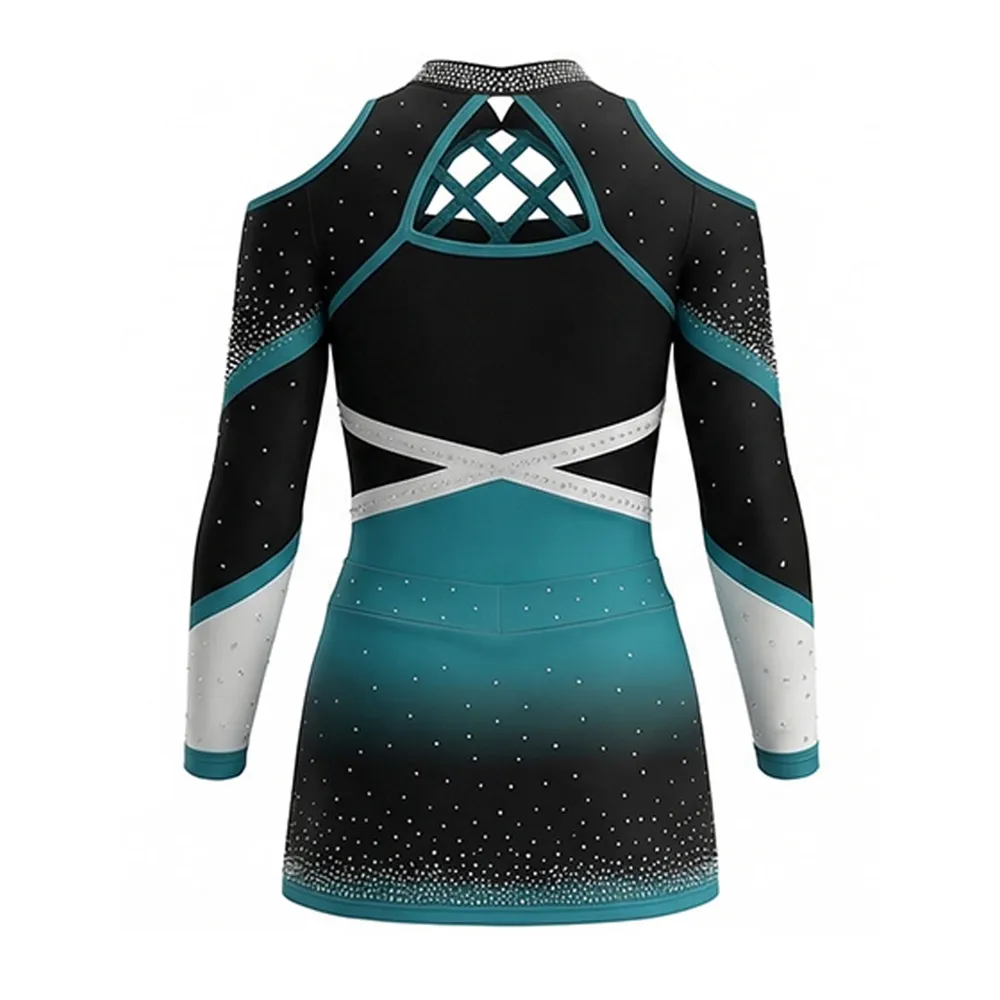 Design Cheerleading Uniforms Cheerleading Competitions Uniforms Girls Cheerleading Uniform for Dance – photo 3