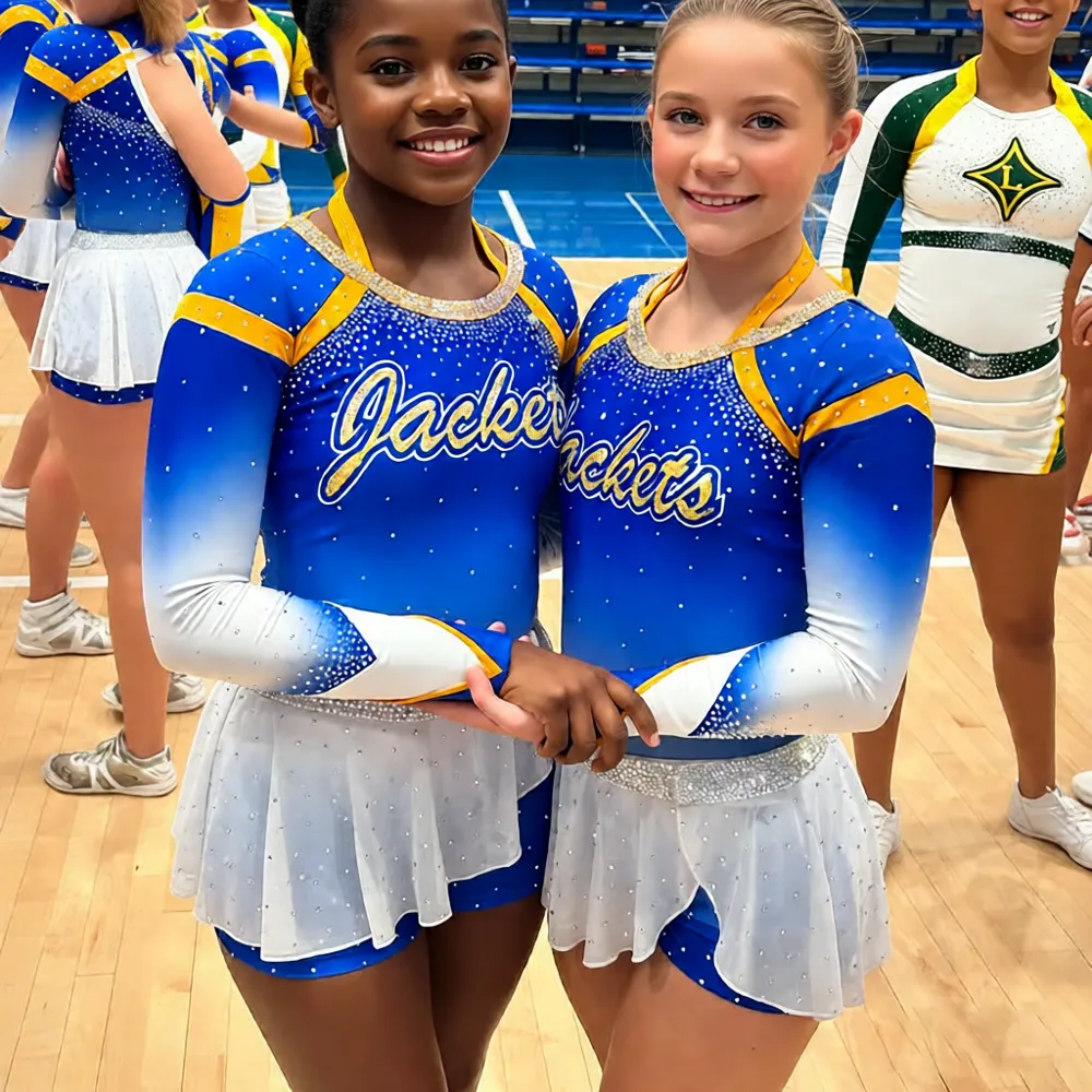 Sublimation Cheerleading Sportswear Competition Dance Team Costume Cheerleading Uniforms Cheer Extreme for Competition – photo 5