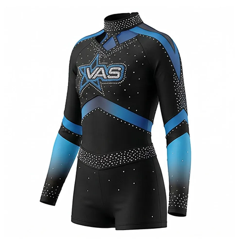 Youth Kids Cheerleading Uniform Cute Decoration Quick Dry for Primary School Sports Day Cheer Team Show Wear – photo 3