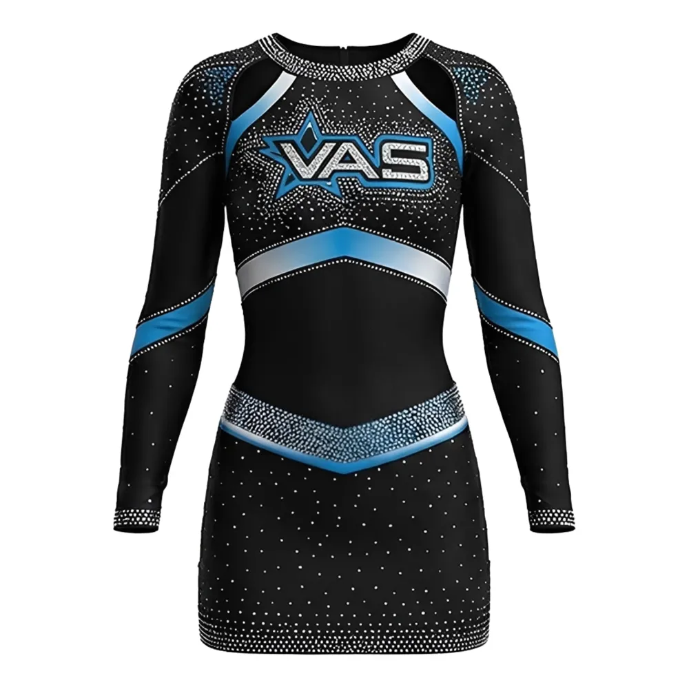 All-Star Cheerleading Uniform Set Women and Girls Digital Sublimation Print Team Suits – photo 2