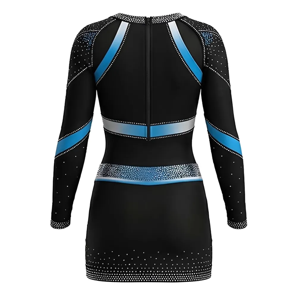 All-Star Cheerleading Uniform Set Women and Girls Digital Sublimation Print Team Suits – photo 3