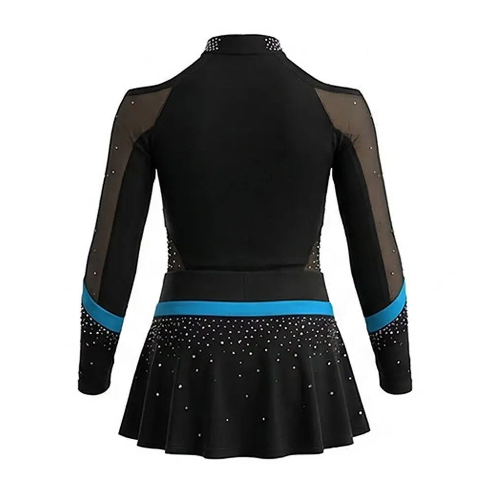 Cheerleading Uniform High Waist Cheer Squad Game Day Parade Carnival Athletic Outfits – photo 4