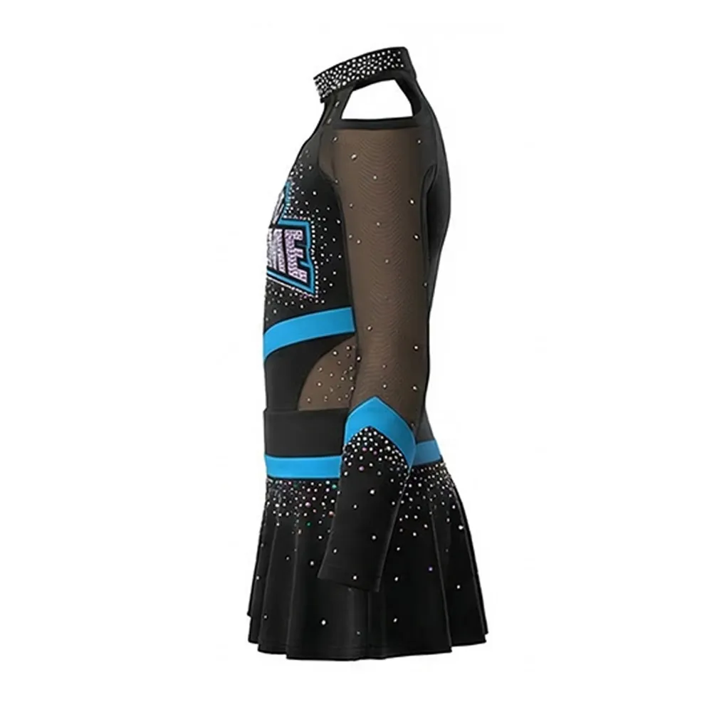 Cheerleading Uniform High Waist Cheer Squad Game Day Parade Carnival Athletic Outfits – photo 5