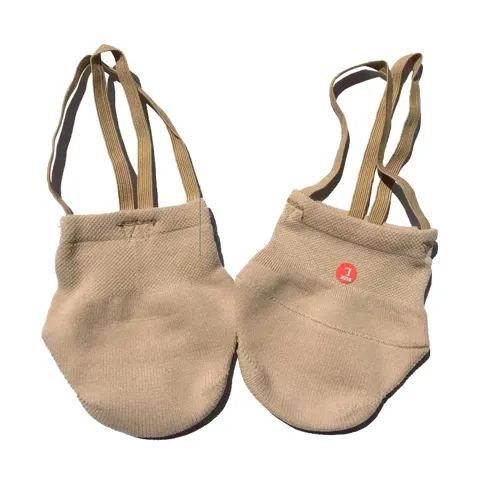 Ballroom Latin Dance Shoes Women's Cotton Upper Rubber Outsole Professional Competition Protect Foot Elastic Soft Half Socks