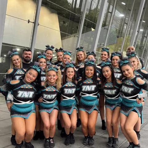 Cheerleading Uniforms Sublimation Children Cheerleader Team Cheer Dance Wear for Competition Cheerleading Wear