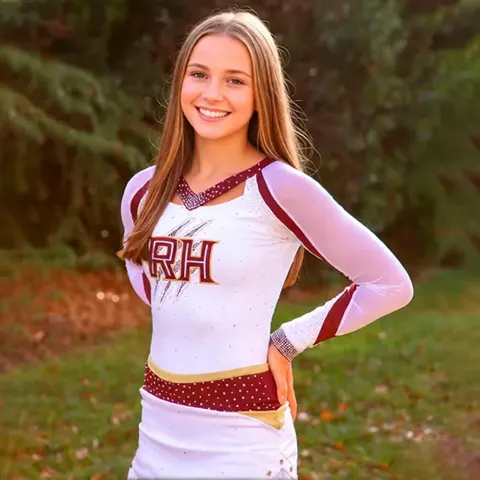 Children's Cheerleader Uniform Sets for Competition Spandex/Polyester Dance Wear