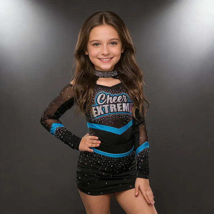 Cheerleading Uniform Soft Skin-Friendly Cheerleading Team Performance Wear For Adults